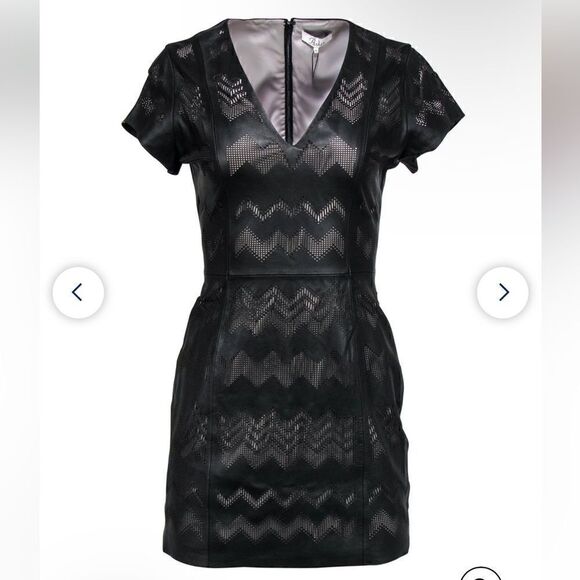 black dress for pregnant Parker Asym Top in Black By DISSH main image 1